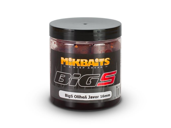 Mikbaits Legends boilie v dipu 250ml - BigS Oliheň Javor 16mm