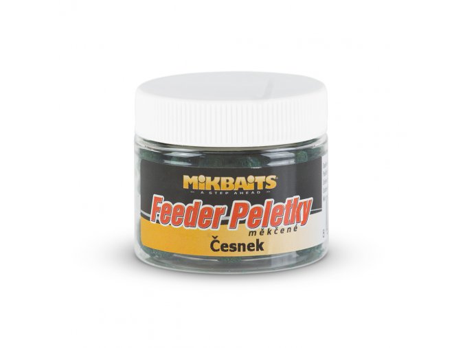 Mikbaits Feeder měkčené peletky 50ml - Česnek