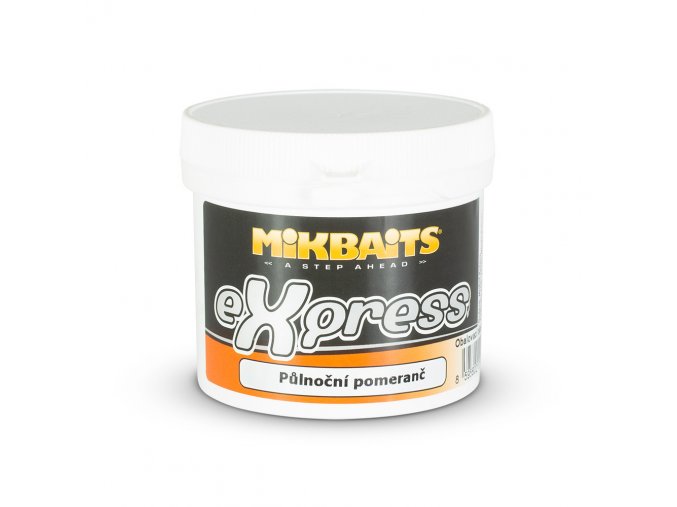 Mikbaits eXpress těsto 200g - Půlnoční pomeranč