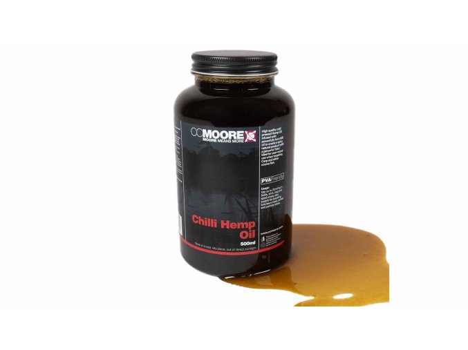 CC Moore oleje 500ml - Chilli Hemp oil