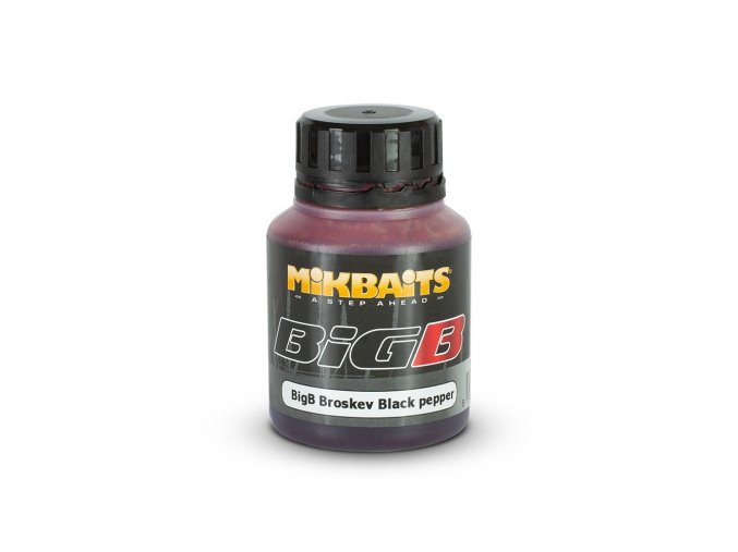 Mikbaits Legends ultra dip 125ml - BigB Broskev Black pepper