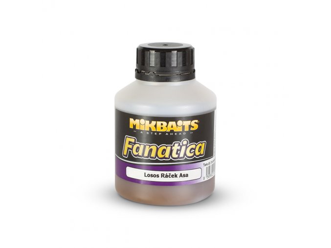 Mikbaits Fanatica booster 250ml - Losos Ráček Asa