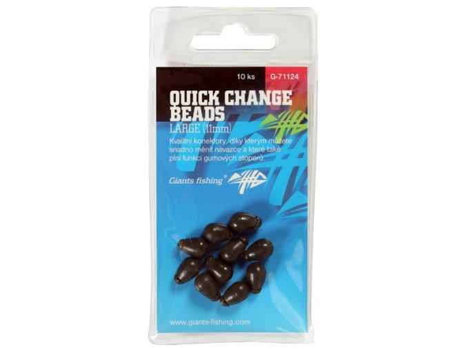 Giants Fishing Zarážky Quick Change Beads Large 11mm, 10ks