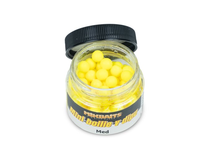 Mikbaits Mini boilie v dipu 50ml - Med