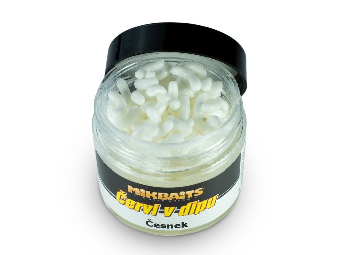 Mikbaits Červi v dipu 50ml - Česnek