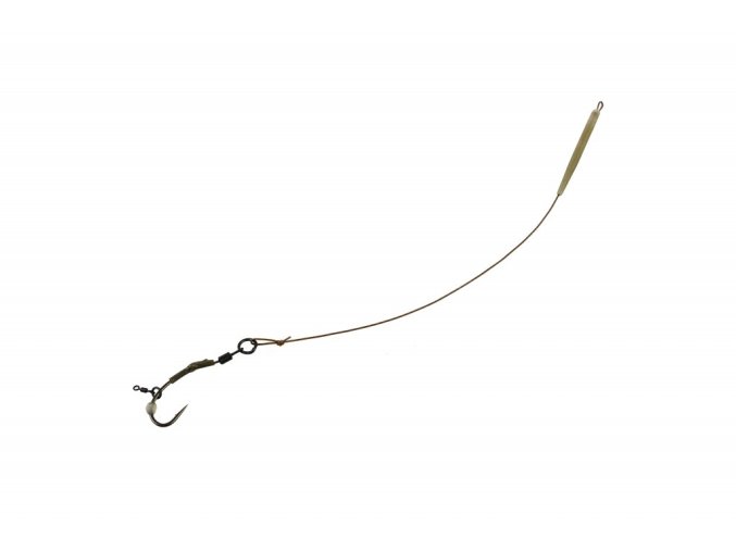 Carp´R´Us Hotový návazec - Ready Ronnie rig Strip-X Mat Brown (Varianta Carp´R´Us Ready Ronnie rig Strip-X  Mat Brown 25lbs - Predator 4, 2pcs)