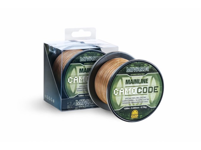 Mivardi vlasec CamoCODE Mainline 0,285 mm 1200 m