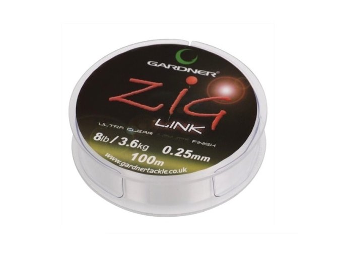 Vlasec Gardner Zig Link Clear 100m (Varianta 0,28mm/4,5kg (10lb))