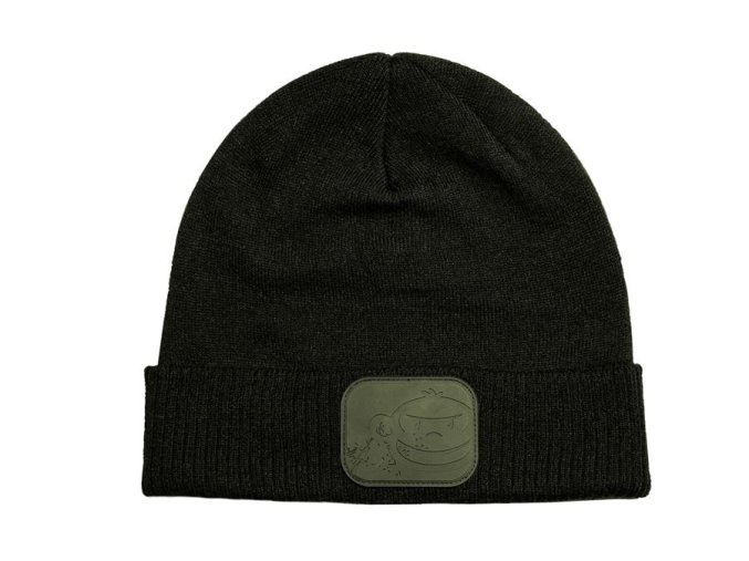 RidgeMonkey Čepice APEarel Dropback Beanie Hat Green