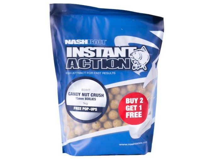 nash boilies instant action candy nut crush