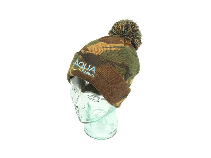 Aqua Kulich - Camo Bobble Hat (Varianta Aqua Kulich - Camo Bobble Hat)