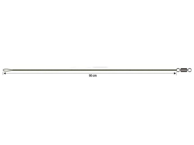 Carp Spirit olověnka Gravity Ready Leader Loop to Swivel, 3 ks