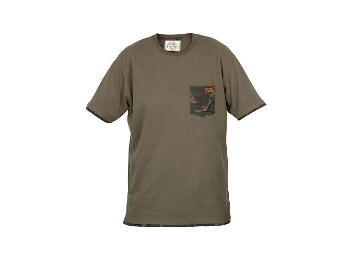 Fox tričko Chunk Camo Trim T-Shirt