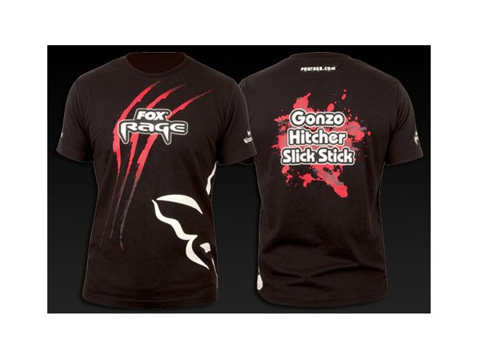 Fox tričko Rage Pro Series Black T-Shirt vel. S