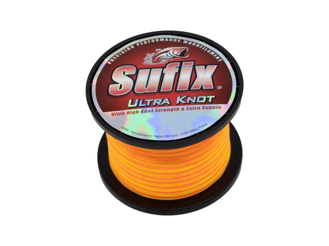 Sufix vlasec Ultra Knot 1950 m/0,23 mm/4,5 kg oranžovožlutý
