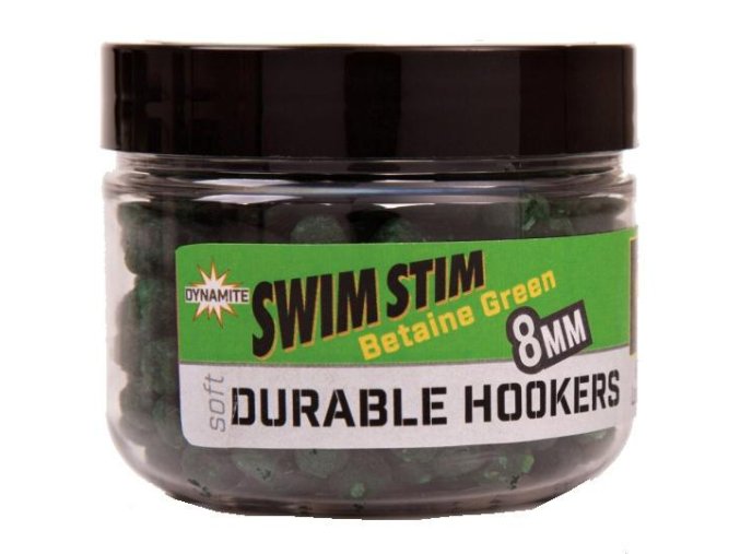 Dynamite Baits Durable Hookers Swim Stim Betaine Green 6 mm