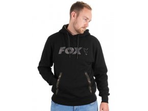fox mikina black camo hoody