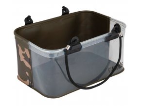 fox aquos camo rig water bucket