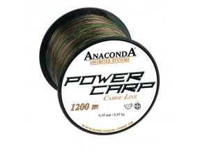 Anaconda vlasec Power carp camou line 1200m průměr: 0,32 mm