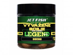 JET FISH Vyvážené boilie Legend range 250ml/24mm