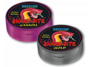 Kryston potahované šňůrky - Snake Bite Camou 20lb 20m