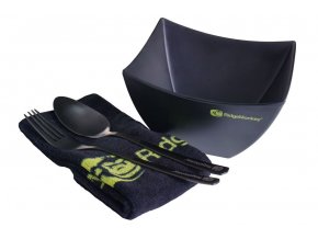 RidgeMonkey Jídelní sada SQ DLX Bowl Set