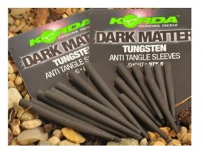 Korda tungstenové převleky proti zamotání Dark Matter Anti Tangle Sleeves