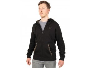 fox mikina lw black camo print zip hoody