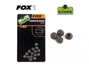 Fox těžké gumové korálky Edges Tungsten Beads