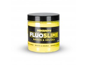 Mikbaits Fluo slime obalovací dip 100g - Banán Hruška