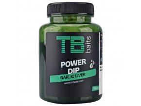 tb baits power dip garlic liver 150 ml