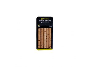 RidgeMonkey Korkové tyčinky Combi Bait Drill Spare Cork Sticks 6mm