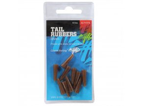 Giants fishing Převlek na závěsku Tail Rubbers Brown/10pc ( 20mm ) 10ks