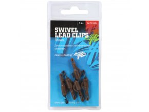 Giants fishing Závěs na boční olovo Swivel Lead Clips Brown 5ks