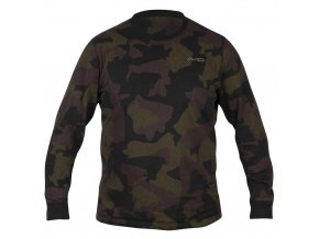 Avid Carp Triko s Dlouhým Rukávem Distortion Camo Lite T-Shirt Long Sleeve