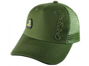 Carp Spirit kšiltovka Baseball Trilobe Logo Green