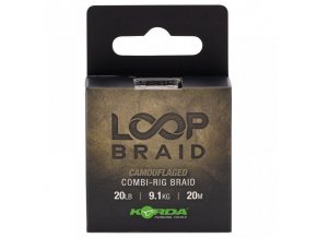 korda navazcova snurka loop braid 20 lb