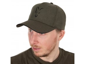 fox ksiltovka collection baseball cap green black (1)