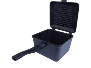 ridgemonkey panev connect deep pan and griddle granite edition