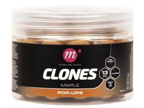 mainline plovouci boilies clones pop ups 13 mm 150 ml maple (1)