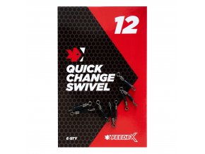 FEEDER EXPERT montáže - Obratlíky Quick Change swivel 12 10ks