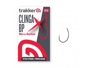 Trakker Háček Clinga BP XS Hooks (Micro Barbed) (Varianta Trakker Háček - Clinga BP XS Hooks Size 6 (Micro Barbed))