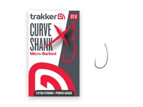 Trakker Háčky Curve Shank XS Hooks Micro Barbed 10ks (Varianta Trakker Háčky Curve Shank XS Hooks Micro Barbed 10ks - Velikost: 6, Balení: 10ks)