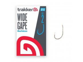 Trakker Háček Wide Gape Hooks (Barbless) (Varianta Trakker Háček - Wide Gape Hooks Size 8 (Barbless))