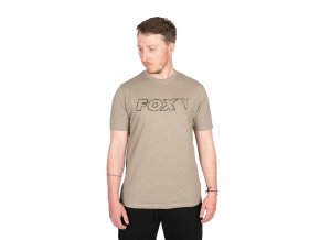 cfx233 238 fox khaki marl t shirt main 1