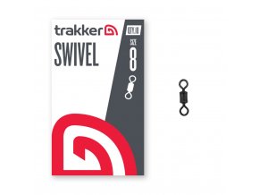 Trakker Obratlík Swivel vel. 8, 10ks (Varianta Trakker Obratlík Swivel - Size 8)