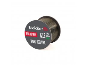 Trakker Vlasec Mono Reel Line 1000m (Varianta Trakker Vlasec Mono Reel Line 25lb, 11,44kg, 0,43mm, 1000m)