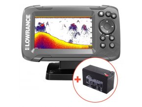 lowrance echolot hook2 4x gps se sondou bullet skimmer