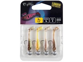 fox rage gumova nastraha ultra uv micro fry loaded lure pack 4 cm