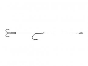 Sportcarp montáž CL2 ø 1,0 mm délka 125 cm nosnost 130 kg (Varianta velikost trojháčku 4/0 velikost háčku 6/0)